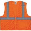 Glowear By Ergodyne Orange XS Type R Class 2 Economy Mesh Vest 8210Z